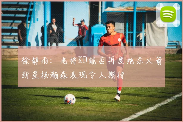 徐静雨：老将KD能否再度绝杀火箭新星杨瀚森表现令人期待