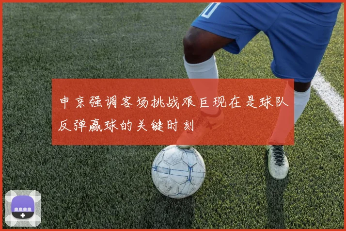 申京强调客场挑战艰巨现在是球队反弹赢球的关键时刻