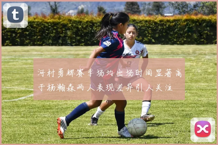 河村勇辉赛季场均出场时间显著高于杨瀚森两人表现差异引人关注